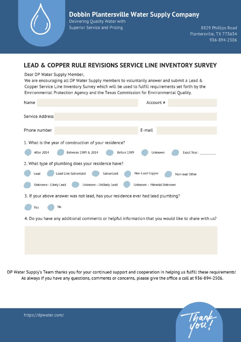 LEAD AND COPPER